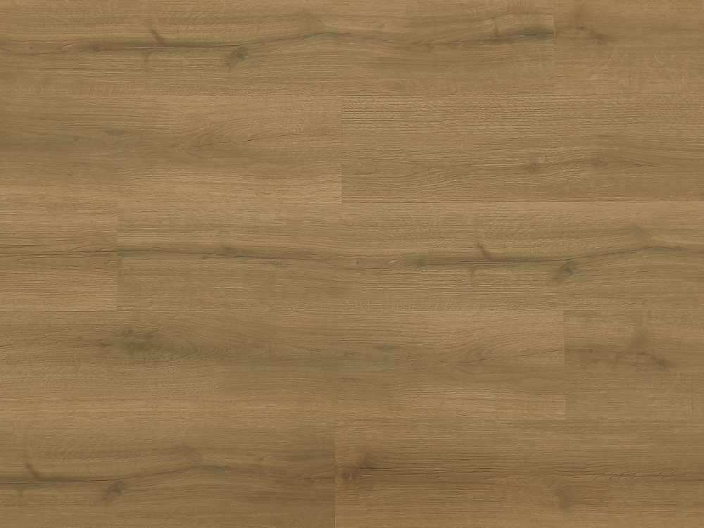 Lantai SPC Butiran Kayu Coklat Sederhana 7.25×48