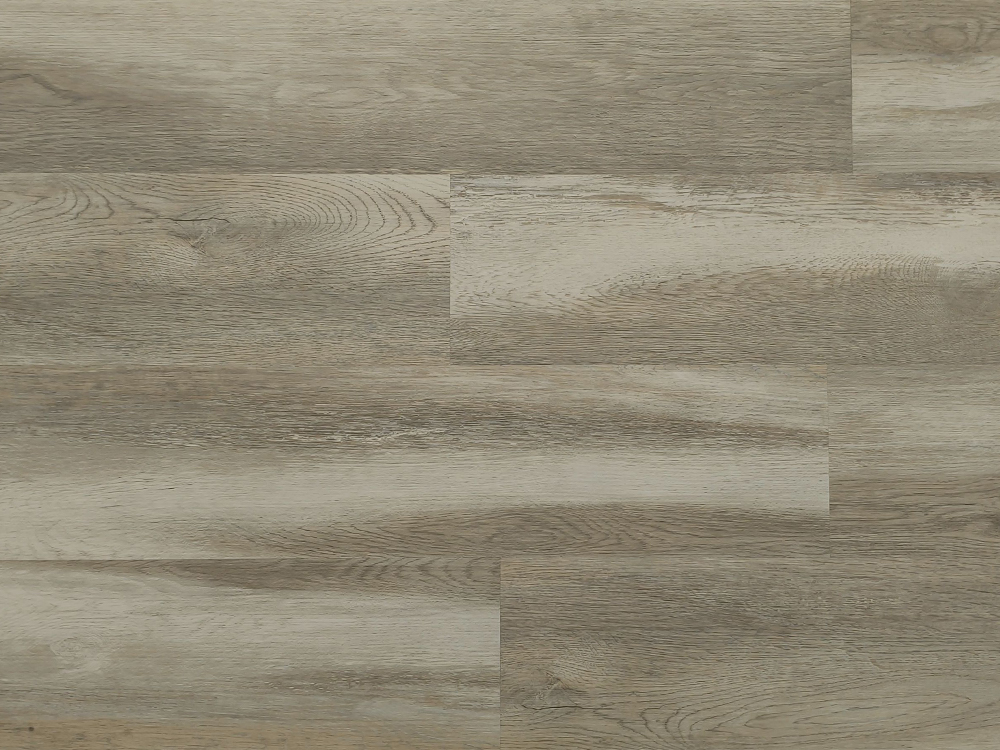 Lantai SPC Butiran Kayu Kelabu Muda 7×60