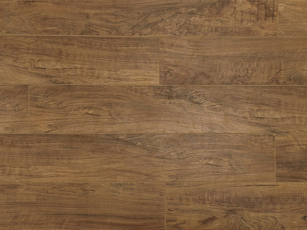 Lantai MGO Bijian Kayu Coklat Gelap 6.3×47.5